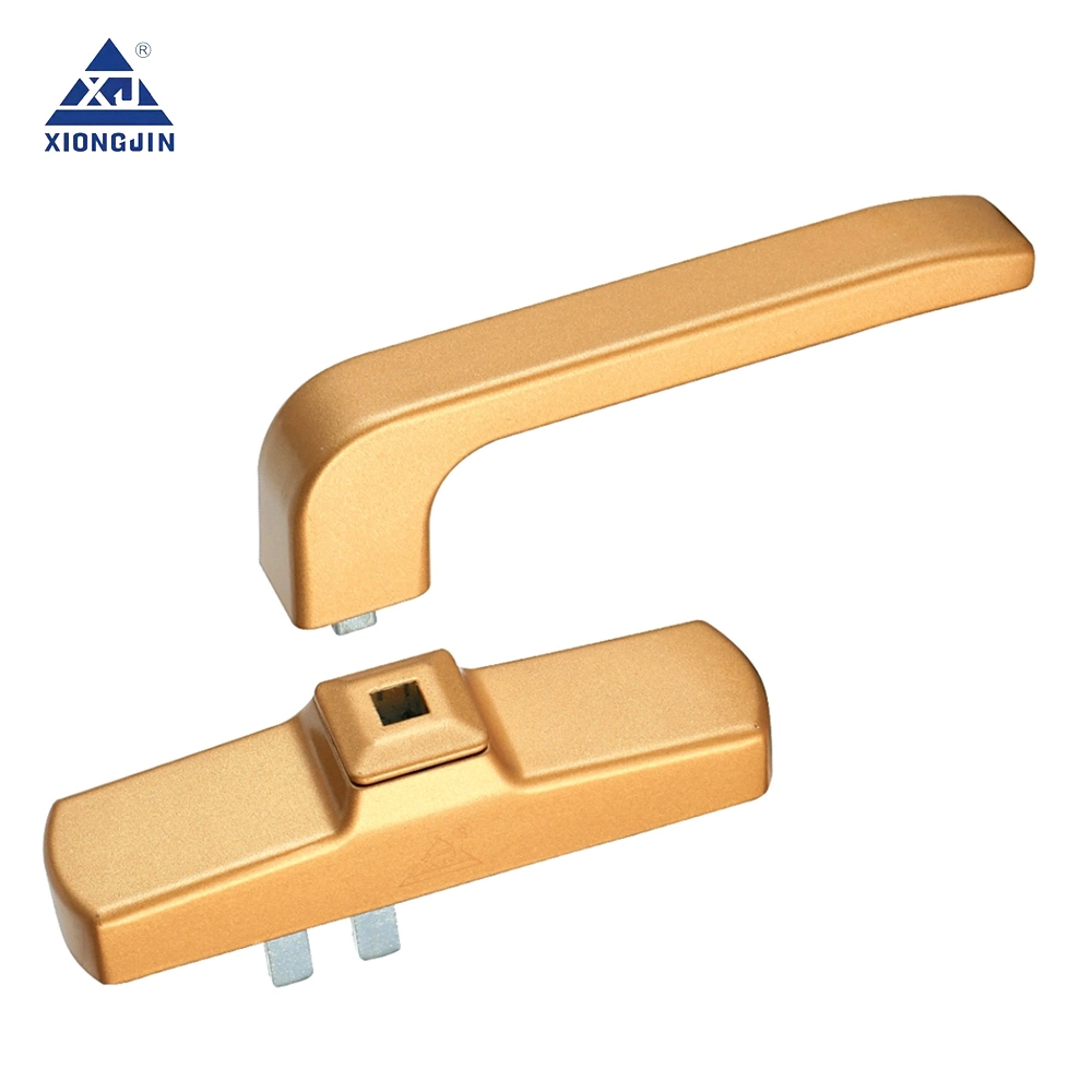 Modern Black/Gold/White Aluminium Alloy Handle Lock Pull Window Crank Handle for Casement Windows