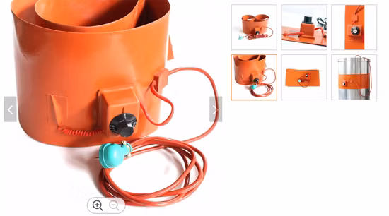 Aquecedor de silicone flexível projetado/aquecimento/tapete térmico/almofada/placa /elemento