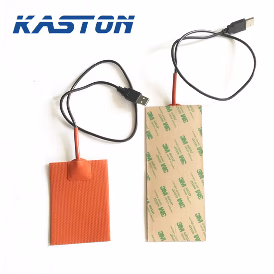 Silicone de elemento de calor flexível elétrico personalizado