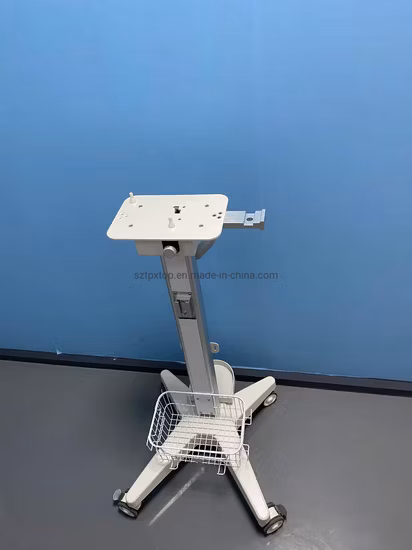 Carrinho de ventilador médico hospitalar com braço de suporte de circuito