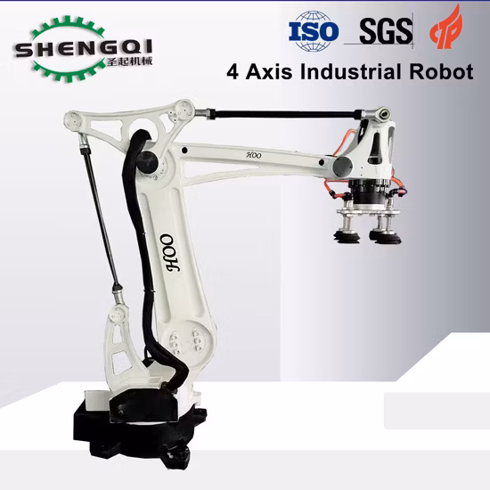 Braço robótico colaborativo robótico industrial de 6 eixos de qualidade de fabricação na China para embalagem